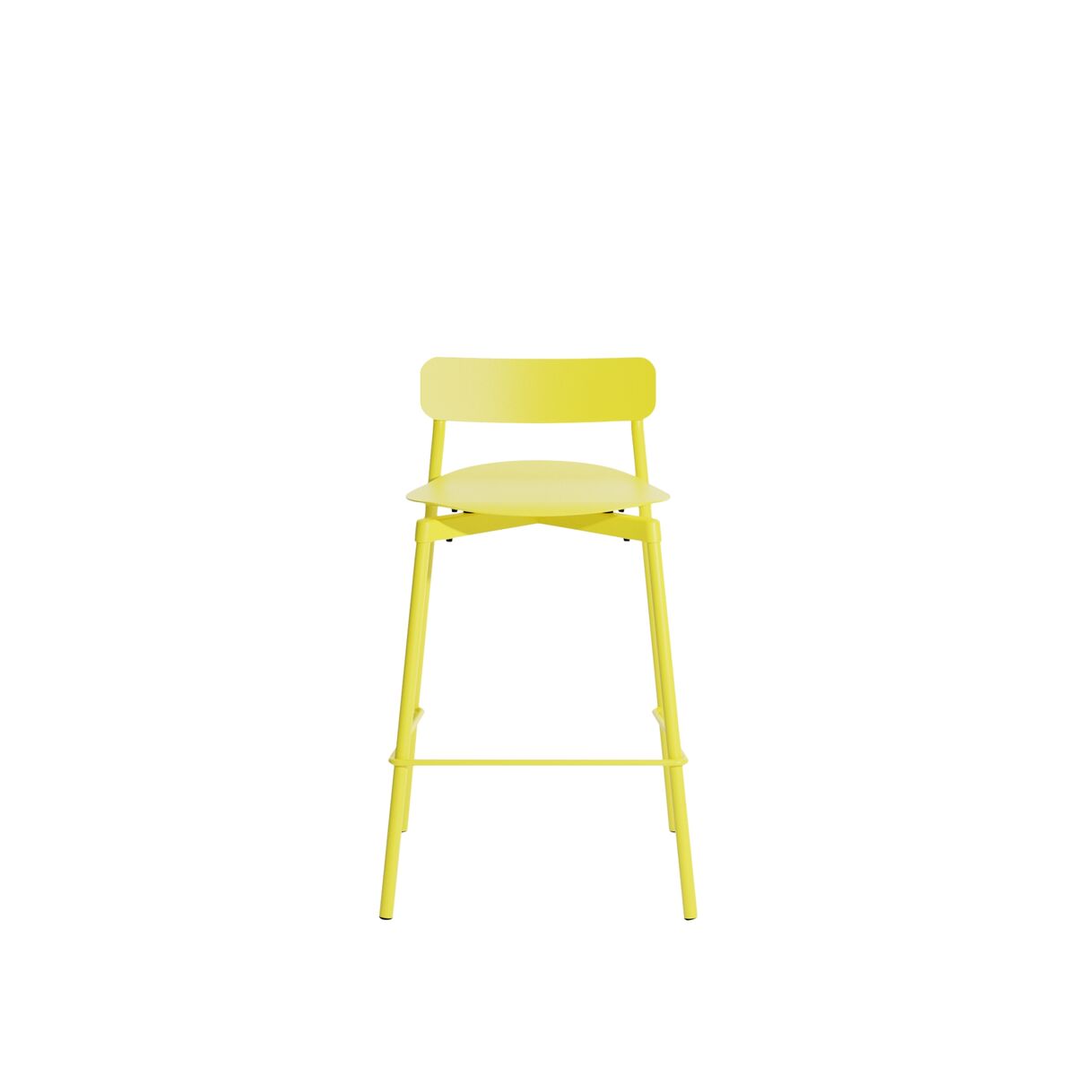 FROMME Bar Stool H65 Yellow