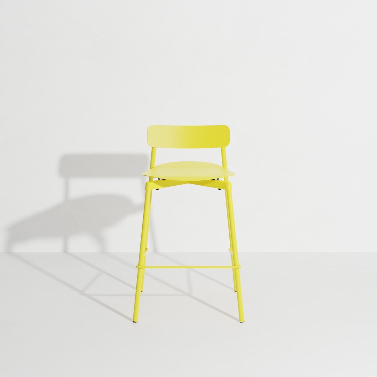 FROMME Bar Stool H65 Yellow