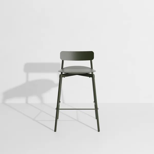 FROMME Bar Stool H65 Glass Green