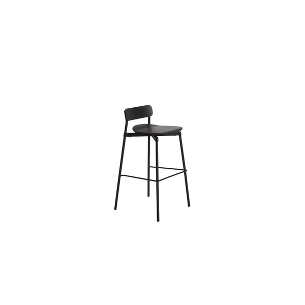 Fromme Bois H75 Barkruk Zwart