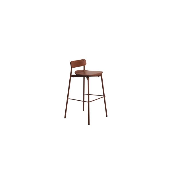 Fromme Bruin H75 Barkruk Rood