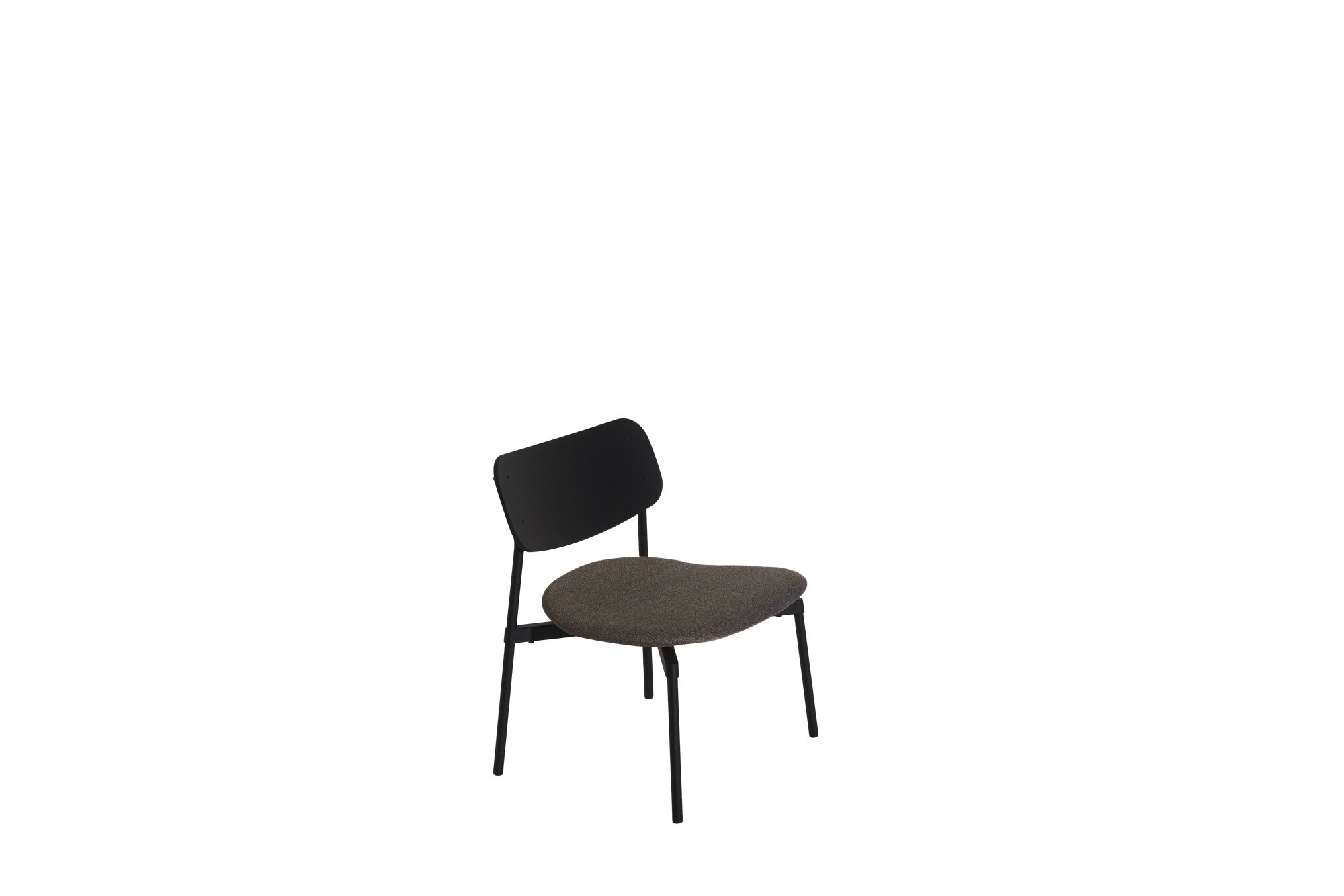 Fromme Bois Lenestol Stoff Sort