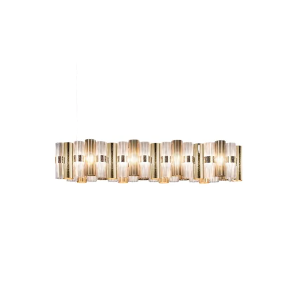 La Lollo Linear Pendant 140 Gold