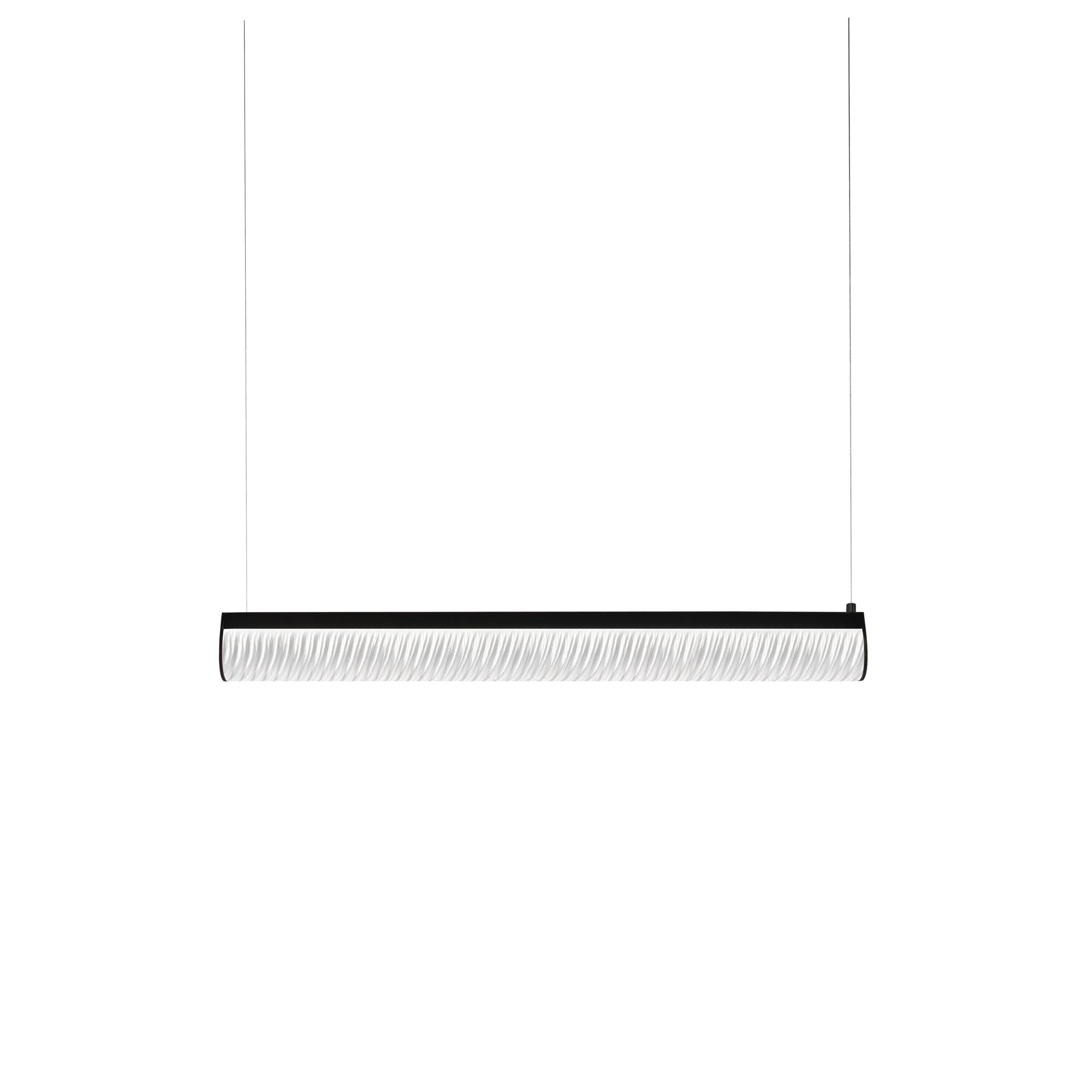 Modula Taklampa Svart/Plisserad
