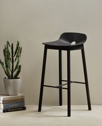 Mono Barhocker Niedrig Eiche