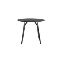 Tree Round Table Ø90 Black/ Gray Black Laminate