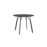 Tree Round Table Ø90 Black/ Gray Black Laminate