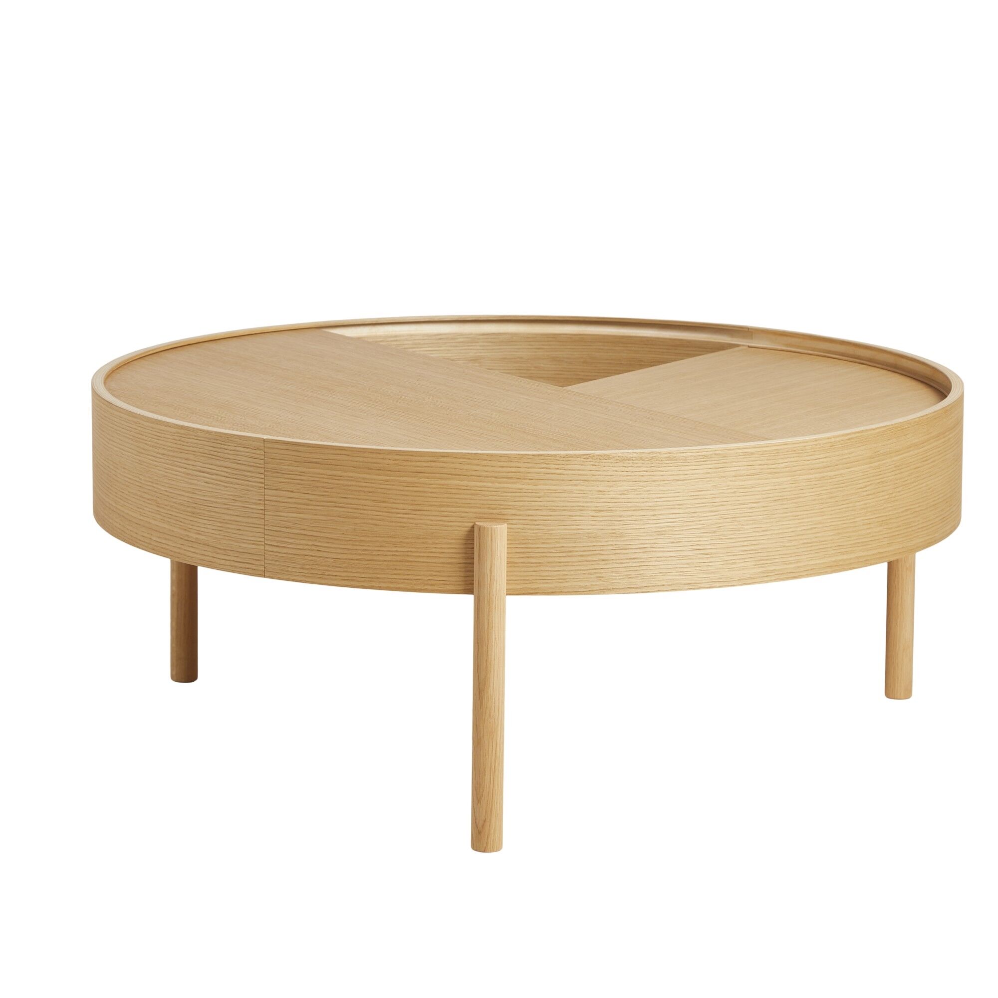 Arc Sofabord Olieret Eg Ø89