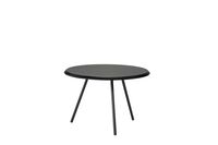 Soround Sofabord Sort Ask Ø60 H39,5