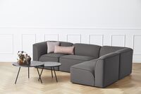 Table Basse Soround Frêne Noir Ø75 H44