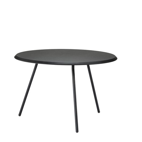 Soround Couchtisch Schwarz Esche Ø75 H49