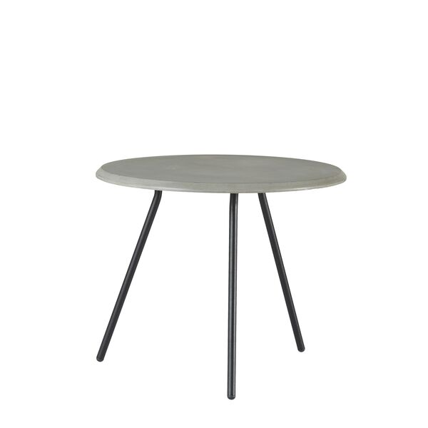 Wood Soround Couchtisch Zement Ø60 H49