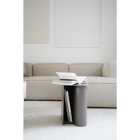 Sentrum Side Table Taupe Metal