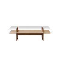 Parallel Coffee Table 120x60 White Pigmented Oak