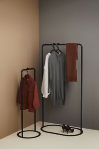 O&O Clothes Rack Small Black