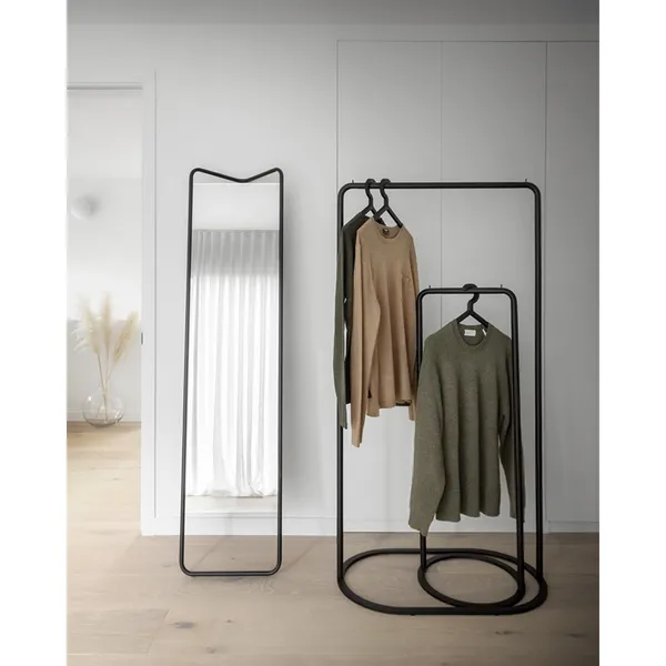 O&O Clothes Rack Small Black