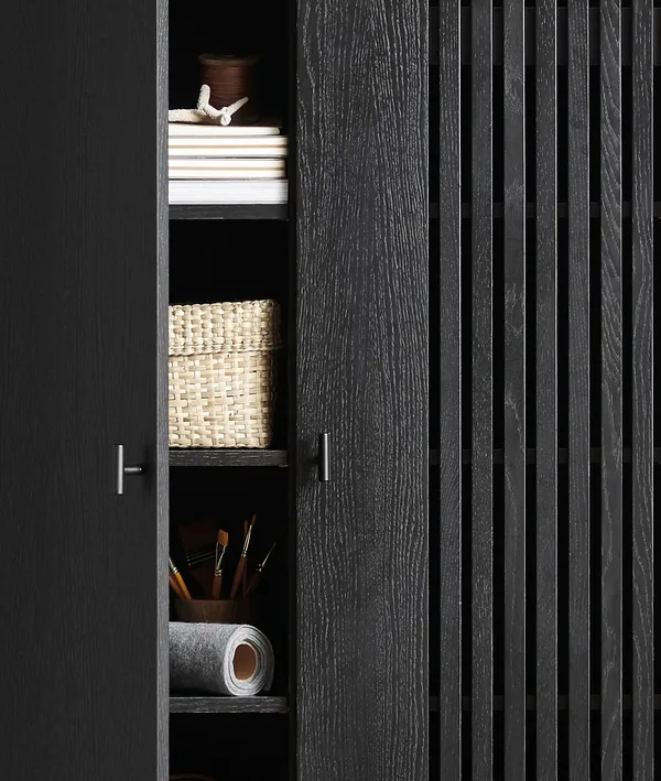 Array Cabinet Black Oak 80 cm
