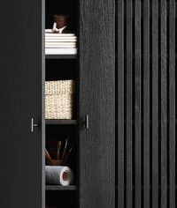 Array Cabinet Black Oak 80 cm