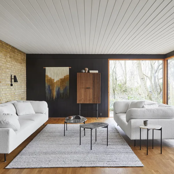 Array Cabinet Walnut veneer/Black 80 cm