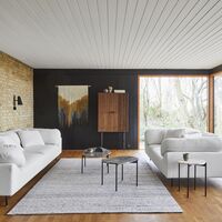 Array Cabinet Walnut veneer/Black 80 cm