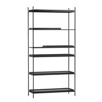 Tray Style 9 Shelf High Black