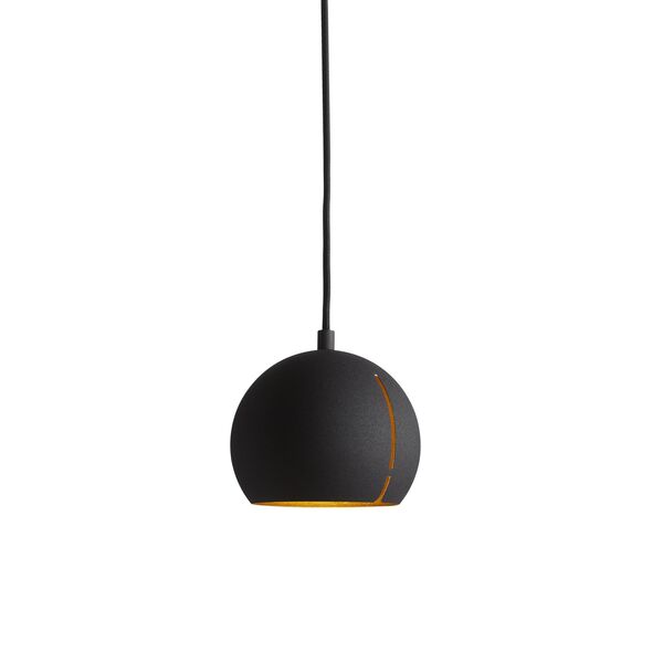 Lampadario Forest Gap Rotondo Nero/ Ottone