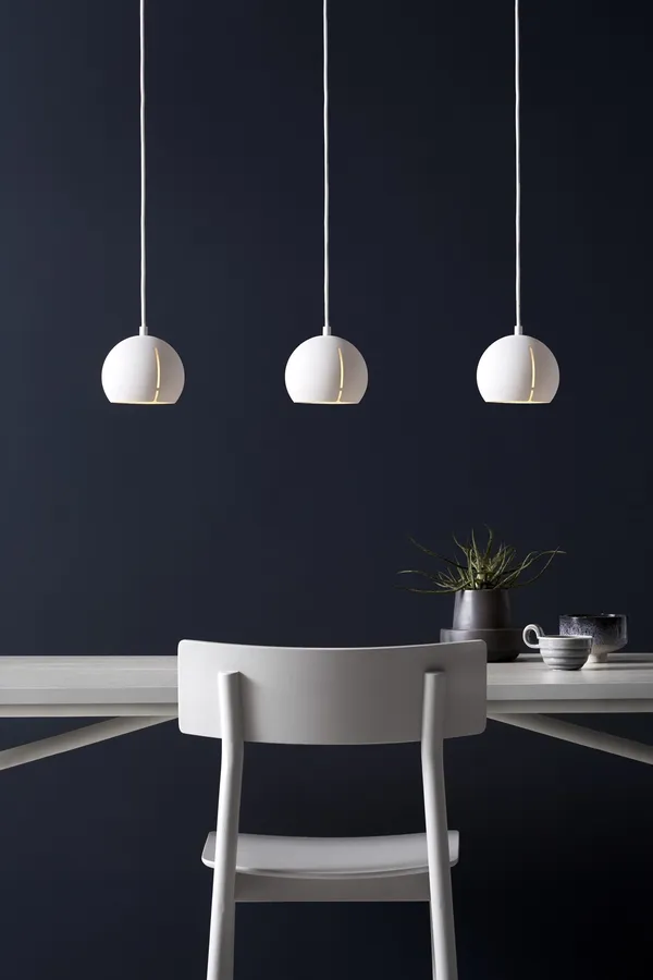 Gap Pendelleuchte Round Schwarz & Messing