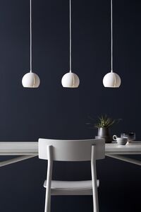 Gap Pendelleuchte Round Schwarz & Messing