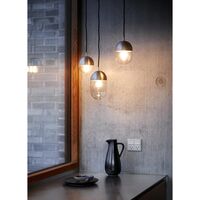 Dot Pendelleuchte Groß Satin