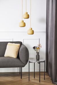 Stone Pendant Small Mustard Yellow