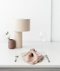 Tangent Table Lamp Cool Grey