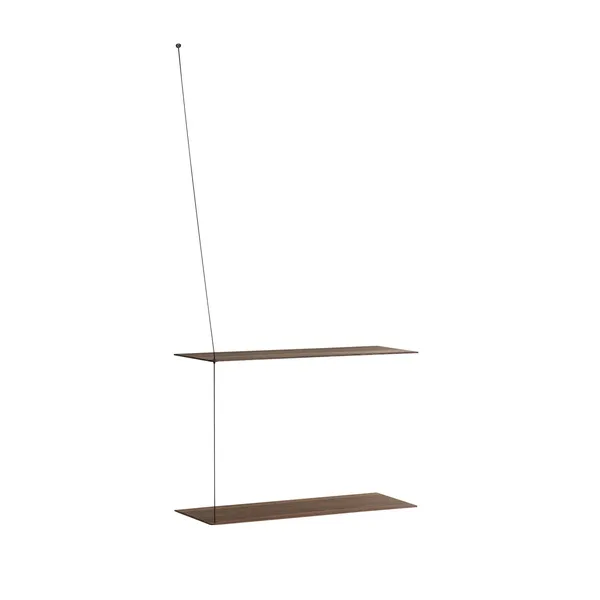 Stedge Shelf Smoked Oak 60 Cm
