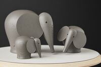 Nunu Elephant Medium Taupe