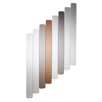 Logs Mirror 5 Pcs. 3 Clear/1 Smoked/1 Bronze
