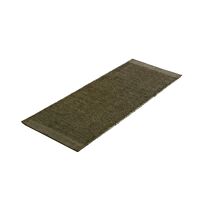 Tapis Rombo 200x75 cm Blanc Cassé/Vert Mousse