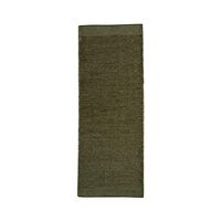 Tapis Rombo 200x75 cm Blanc Cassé/Vert Mousse