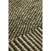 Rombo Carpet 240x170 cm Off White/ Moss Green