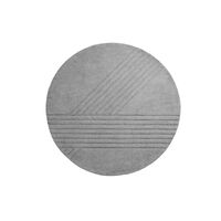 Kyoto Round Gold Carpet 200 Gray