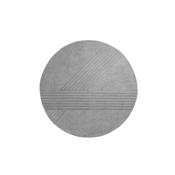 Kyoto Round Gold Carpet 250 Gray