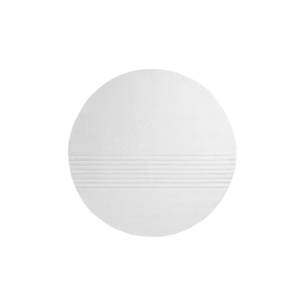 Kyoto Rond Goud Tapijt 250 Gebroken Wit