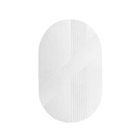 Tapis Kyoto Oval Gold 340x210 cm Blanc Cassé