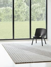 Kyoto Teppich 200x300 Grau