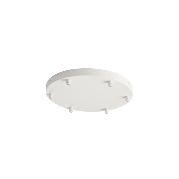 Baldacchino in Tessuto CE Per Lampadario 6 Pz. Bianco