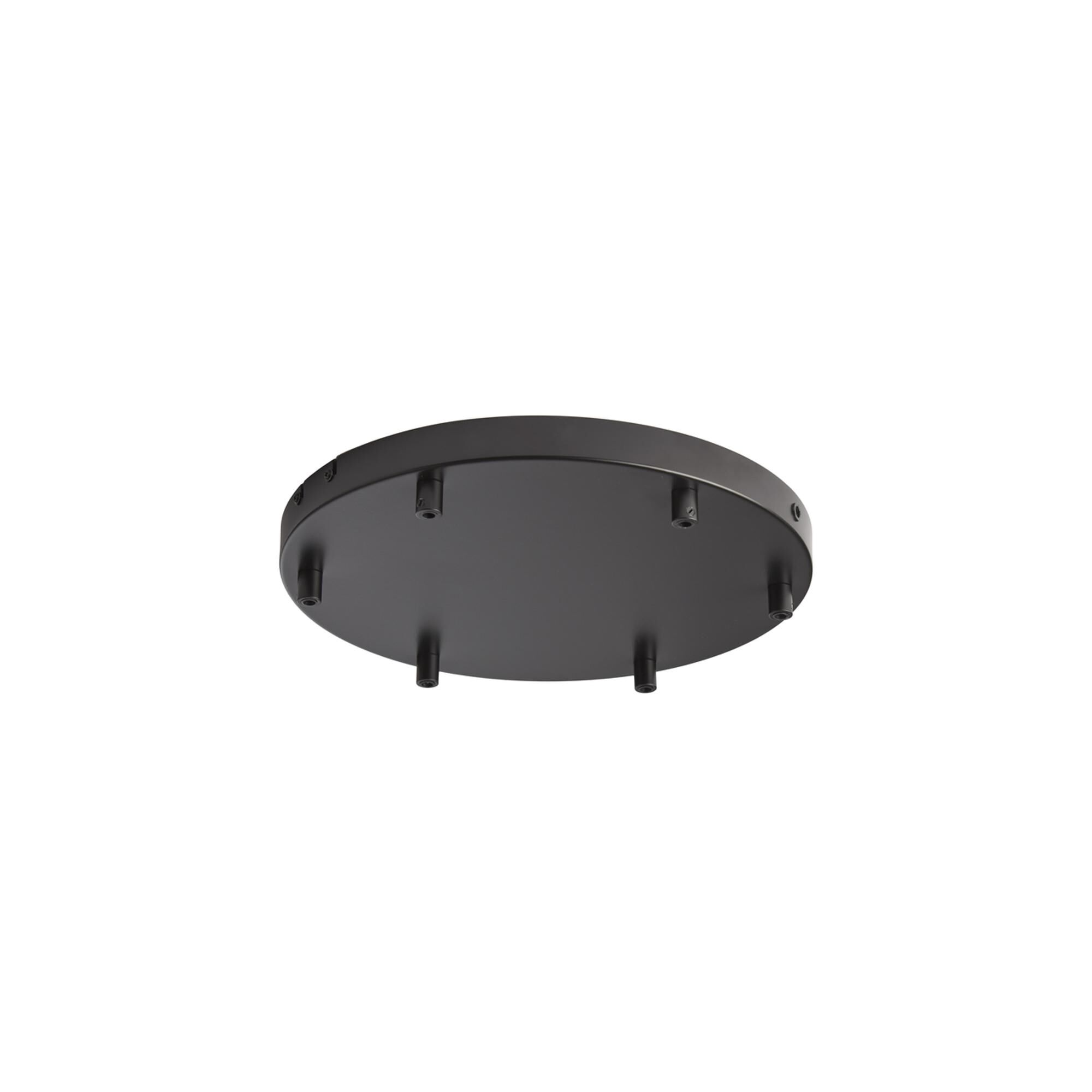 Baldakin CE For Taklampe 6 Stk. Sort