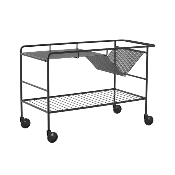 Alima NDS1 Trolley Schwarz/ Lackierte Eiche