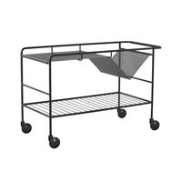 Alima NDS1 Trolley Schwarz/ Lackierte Eiche