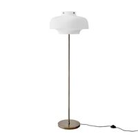 Copenhagen SC14 Stehlampe Opal Glas & Messing