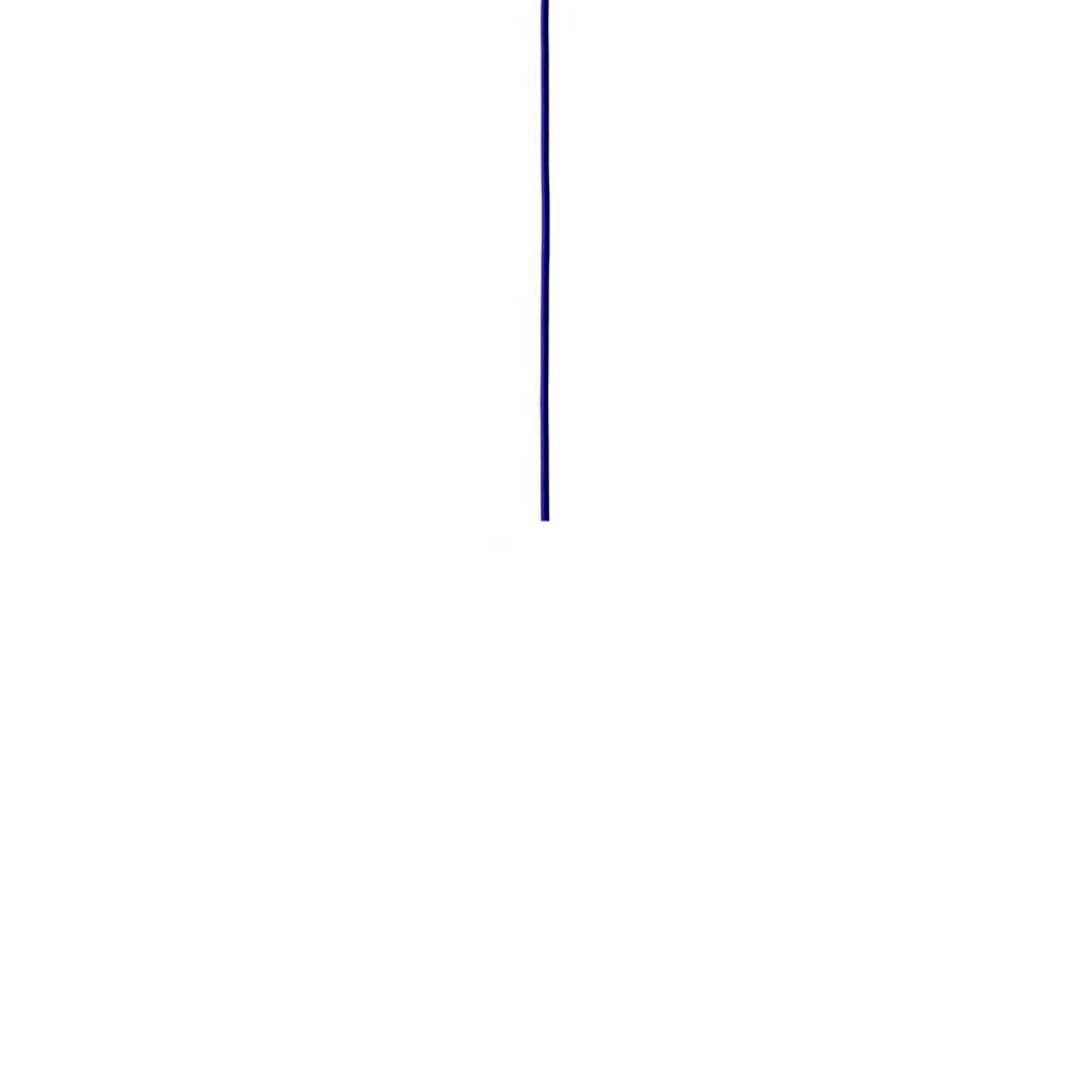 Stofledning 600 cm Cobalt Blue