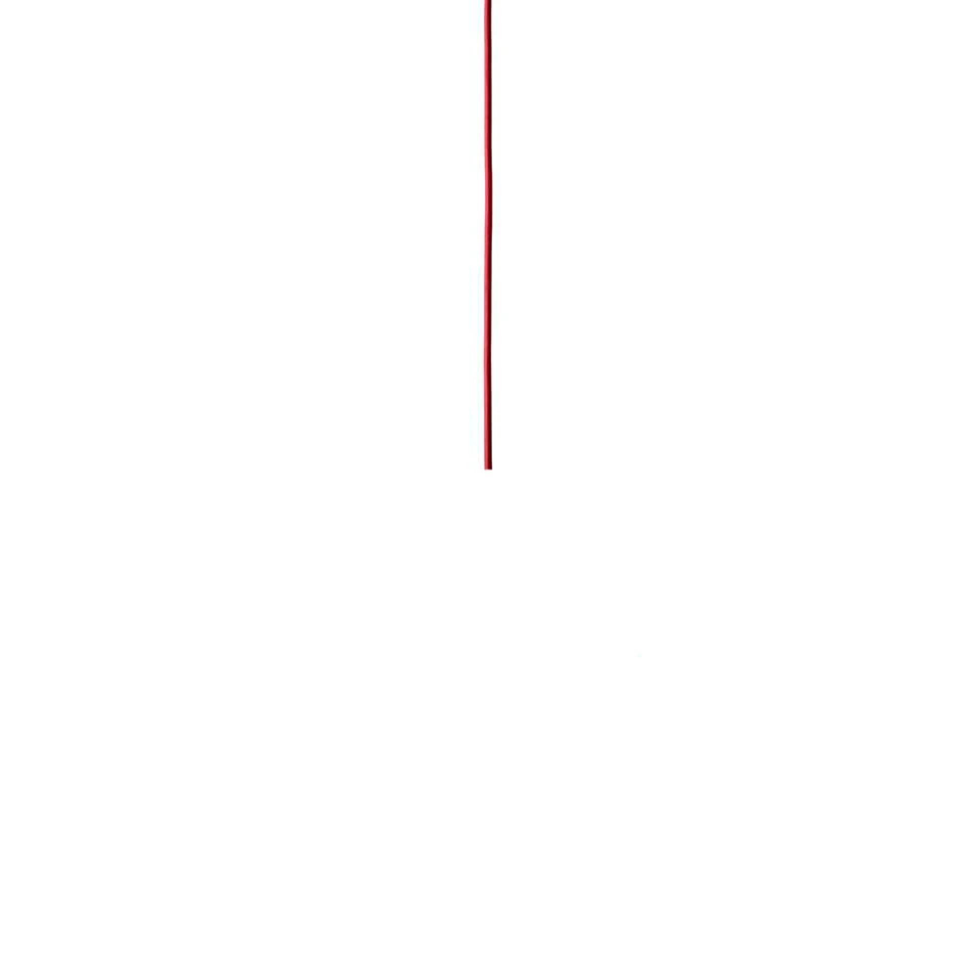 Cordon en Tissu 600 cm Rouge Vermillon