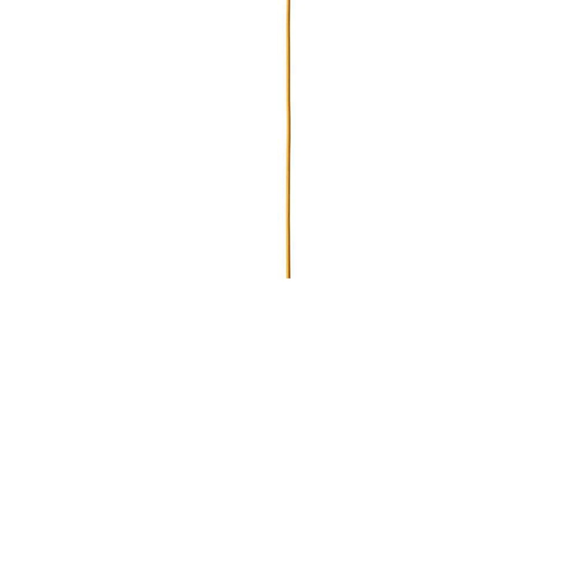 Stofledning 600 cm Mustard